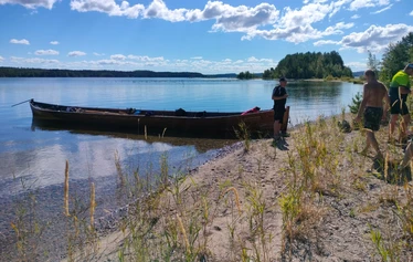 Tiirosaari - Kolmen saaren ketju ja siellä on saaren sisällä toinen järvi. Kesälahti, Kitee.