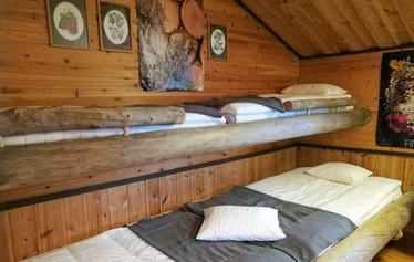 Kalastajan paratiisi - näköalat järvelle päätalon terassilta - Kalastajan paratiisi sijaitsee omalla, rauhallisella niemellä ja sieltä on upeat näköalat Puruvedelle. Kesälahti, Kitee
