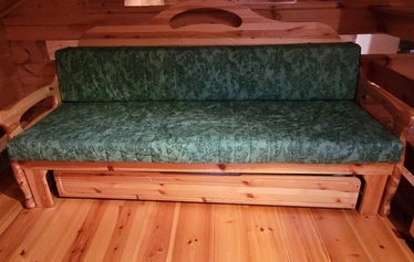 Puutikka, oma ranta ja näköalat järvelle - Puutikka sijaitsee omalla, rauhallisella rannalla ja sieltä on upeat näköalat Puruvedelle. Kesälahti, Kitee