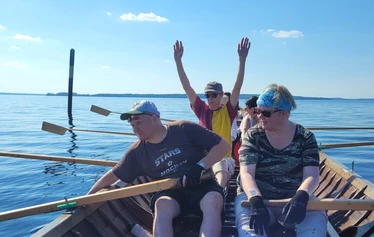 Tiirosaari - Kolmen saaren ketju ja siellä on saaren sisällä toinen järvi. Kesälahti, Kitee.