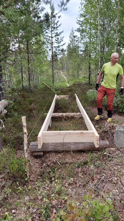 Luontoinfran rakentaminen ja kunnossapito