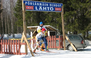 Pörsänmäen nuorisoseuran talo.  Kuva: Erkki Korhonen.