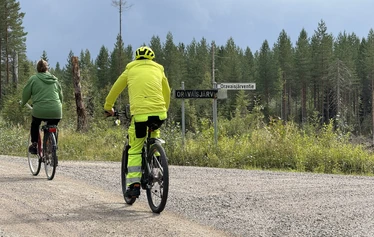 Rakkauvesta pyöräilyyn 1. reitiltä.   Kuva: Sari Siltavuori.