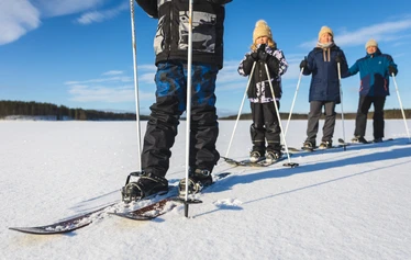 Metsäkartano, Rautavaara: liukulumikengät