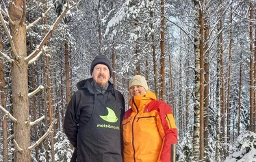 Metsänautti- Jonna ja Stefan - Metsänautti on perheyritys Tuusulasta