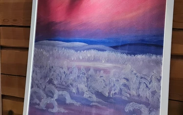 Taidejuliste Pohjoisen henki - Art poster Northern Spirit