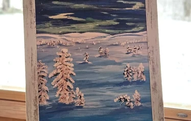 Taidejuliste Pohjoisen henki - Art poster Northern Spirit