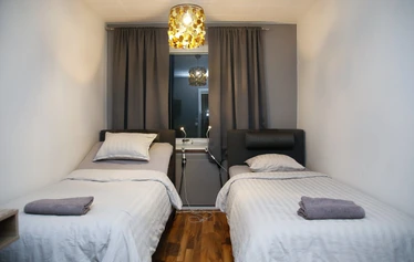 A two-person room