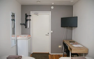 A two-person room