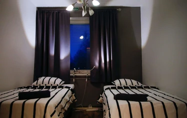 A two-person room