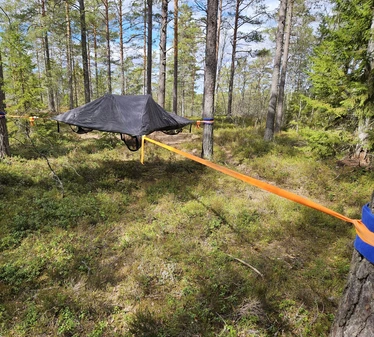 Tentsile-majoitus Teijon kansallispuistossa! - Tentsile-majoitus sopii kaikille Teijon kansallispuiston kävjiöille, jotka haluavat majoittua keskellä luontoa!