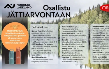 Matkamessut 2026  - Natura Viva messutarjous