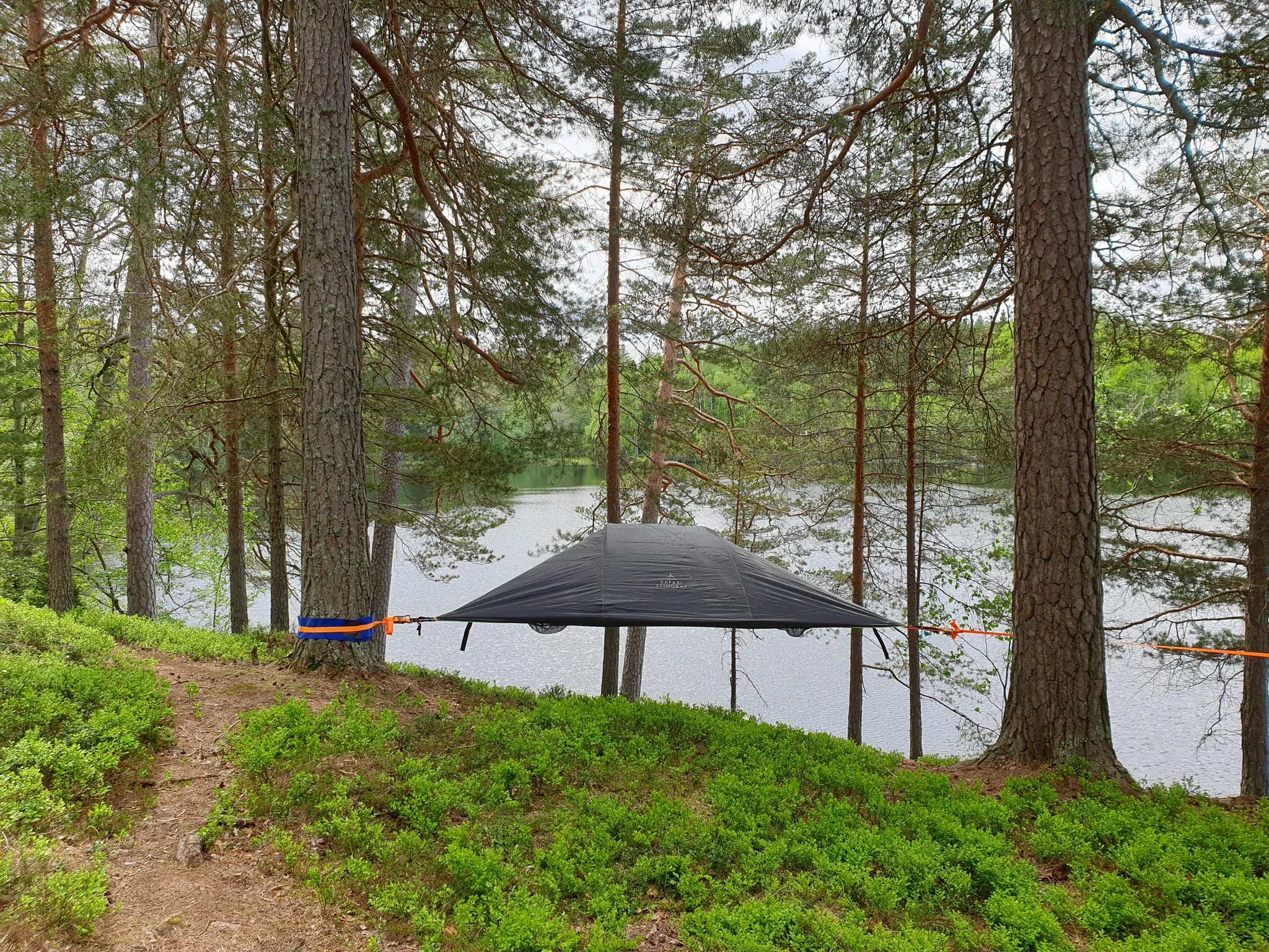 Tentsilemajoitus Myllyjärvellä Natura Viva