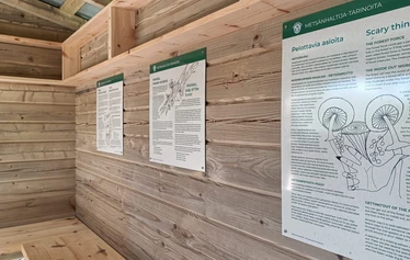 Metsänhaltijan majaa vartioivat eläimet