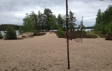 Rokansaaren virkistysalue alkaa tästä