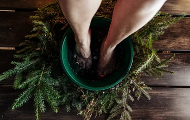 Private sauna by the lake