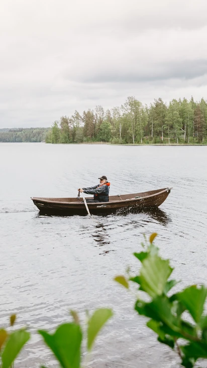 Unterkunft am Ufer des Saimaa-Sees