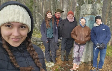 Hauta Perho 100 vuotta muistomerkin juhlahetki 2.8.2025