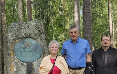 Hauta Perho 100 vuotta muistomerkin juhlahetki 2.8.2025
