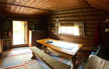 Savusauna tulosuunnasta kuvattuna