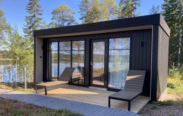 Puikkari - Raijan Aitan ympärivuotisessa vuokrauksessa oleva rantahuvila Puikkari Mikkelissä.