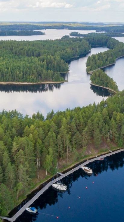 Ruuhonsaari - harjusaari Saimaalla