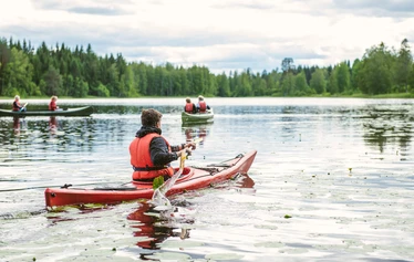 Melonta - Riihijärvi on ihanteellinen ympäristö melonnan harjoitteluun