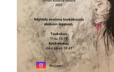 Ruukin Tupa - The dark part of the building houses a museum on the history of the ironworks and an art exhibition space.