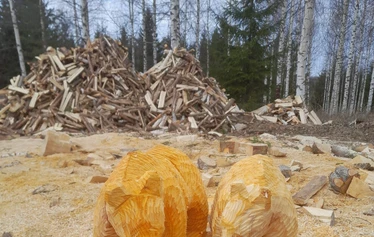 Ruukin Tupa - Tummassa osassa rakennusta sijaitsee rautaruukin historiasta kertova museo sekä taidenäyttelytila.