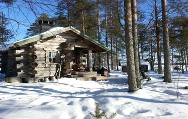 Savisaaren kalakämppä 2024. - Savisaaren kalakämppä, Haajaisten järvi, Jyrkkä, Sonkajärvi, Pohjois-Savo