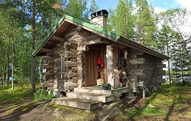 Savisaaren kalakämppä 2024. - Savisaaren kalakämppä, Haajaisten järvi, Jyrkkä, Sonkajärvi, Pohjois-Savo