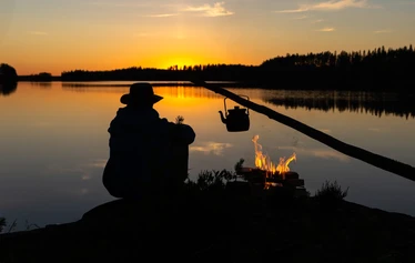 Savisaaren kalakämppä 2024. - Savisaaren kalakämppä, Haajaisten järvi, Jyrkkä, Sonkajärvi, Pohjois-Savo