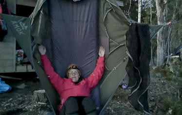 Rent the Amok Draumr 5.0 from Sandria's Wild Nature and take your hammock camping experience to a whole new level