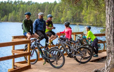 Pyöräily Salpausselkä Geopark