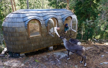 Päremajat Nuuksion Poropuistossa