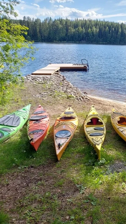 Kajakkien  vuokraus