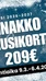 Ennakkokausikortti talvi 2026-2027