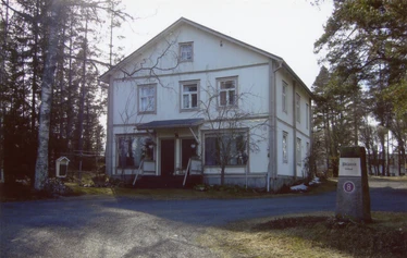 Parkanon keskusta joskus 1960-luvulla. Kuva: Parkano Seuran ry