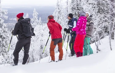 Liukulumikenkäretki Syötteellä
