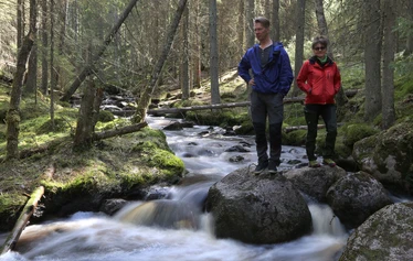 Taikapolku lakittaa Katikankanjonin - Katikankanjonin maisemat yllättävät Taikapolun lakitusretkellä.