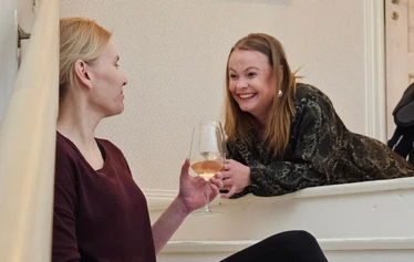 Mukautuva huoneisto - Huoneisto on suunniteltu niin, että vuoteet ovat muokattavissa moniin tarpeisiin.