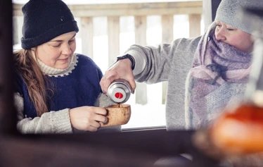 Mukautuva huoneisto - Huoneisto on suunniteltu niin, että vuoteet ovat muokattavissa moniin tarpeisiin.