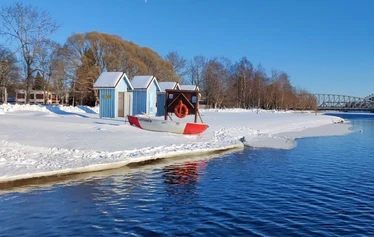 Ice swimming