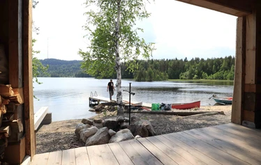 Kanoottivuokraus Jerolla - Kuva Mervi Lindström Retkipaikka
