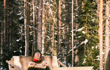 Porosafari järvenjäällä 