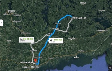 Viimeiset metrit mökille