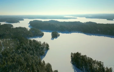 Näkymät Juolasvesi järvelle Mäntyharjulla