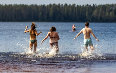 Rouskunhiekan ranta