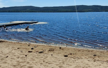 Rouskunhiekan ranta