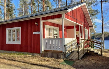 Saunatupa Kolmikannan leirintäalue - Vuokraa saunatupa kokouksiin tai saunailtaan. Soveltuu noin 10 henkilön porukoille.